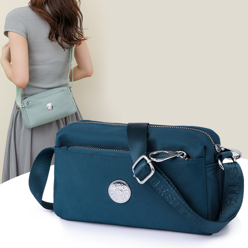 Women'S Kipling Bags - 여성용 방수 나일론 크로스바디 백 여성용