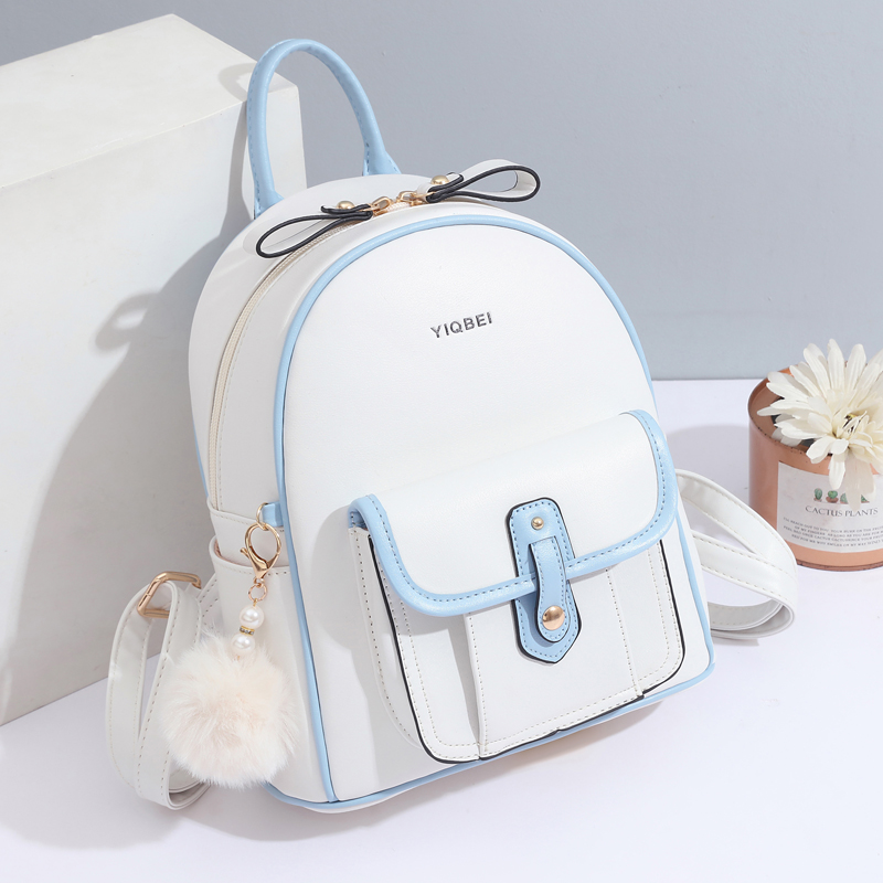 Women Bags H&M - 여성용 세련된 단색 질감 배낭, 모두
