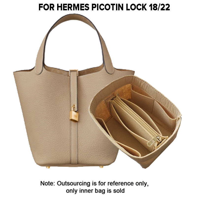Women Bags Ysl - H Picotin18 22 펠트 천 삽입