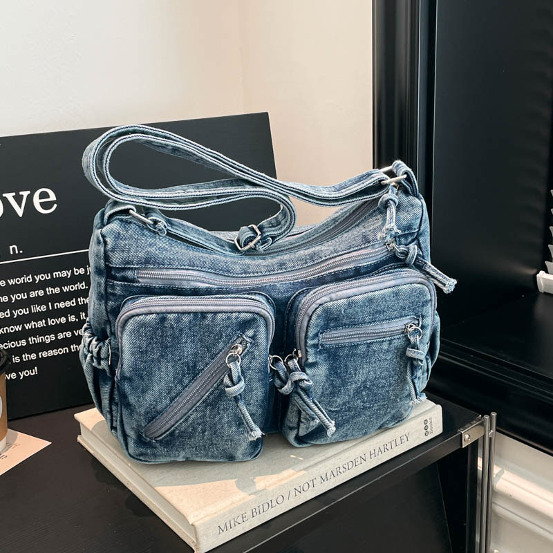 Women'S Kipling Bags - 패션 데님 숄더백 새로운 캐주얼 다용도