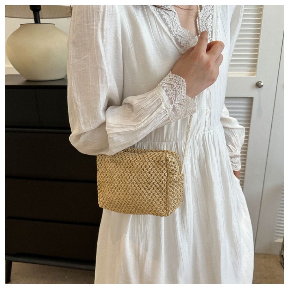 Women'S Bags Holiday - 여성용 우븐 크로스 바디 백, 여성용