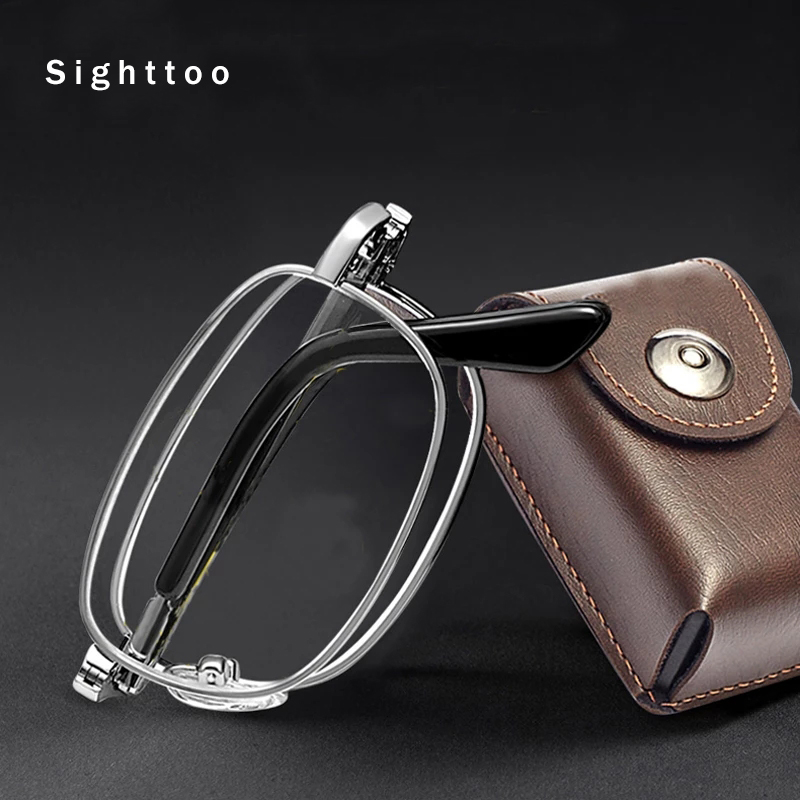 Women Bags Under 500 - Sighttoo 접이식 사각형 독서 안경 남성용