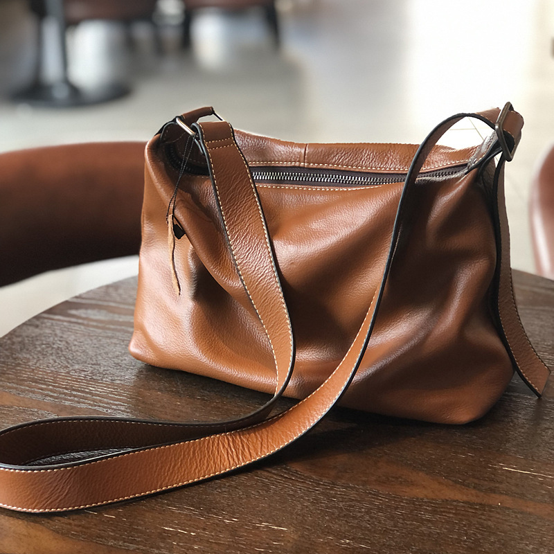 Women Bags Jw Pei - Johnature 여성용 심플 정품 가죽 숄더
