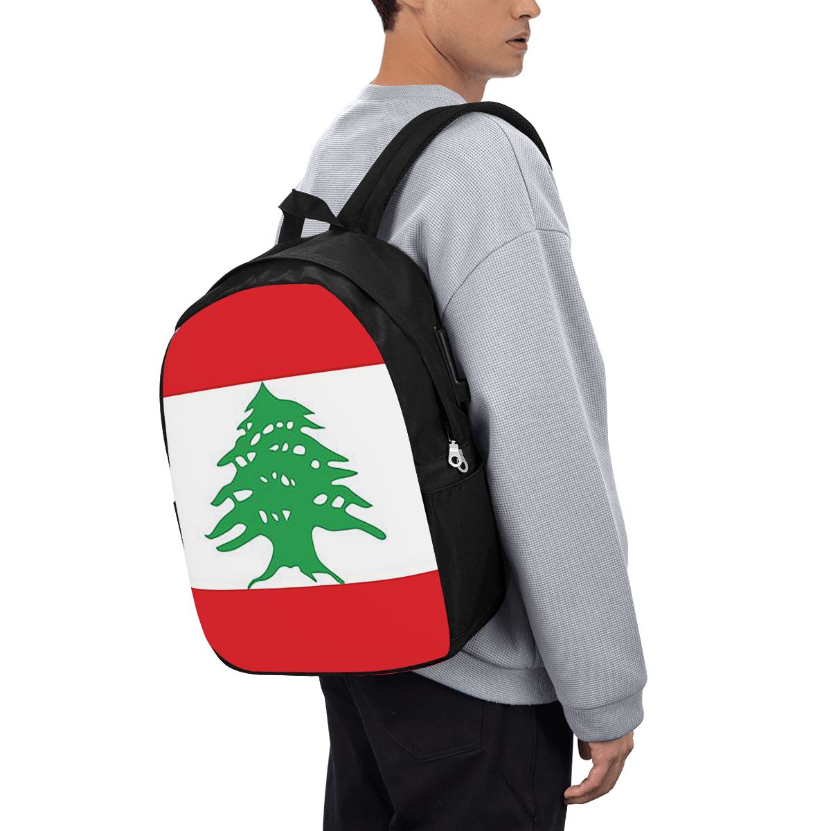 Women Bags Lebanon - 레바논 국기 배낭 여행 노트북 가방