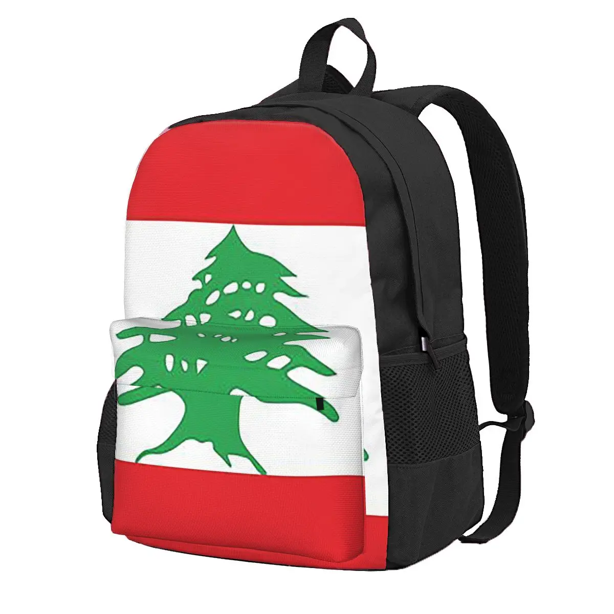 Women Bags Lebanon - 레바논 국기 학생 배낭 학교 가방