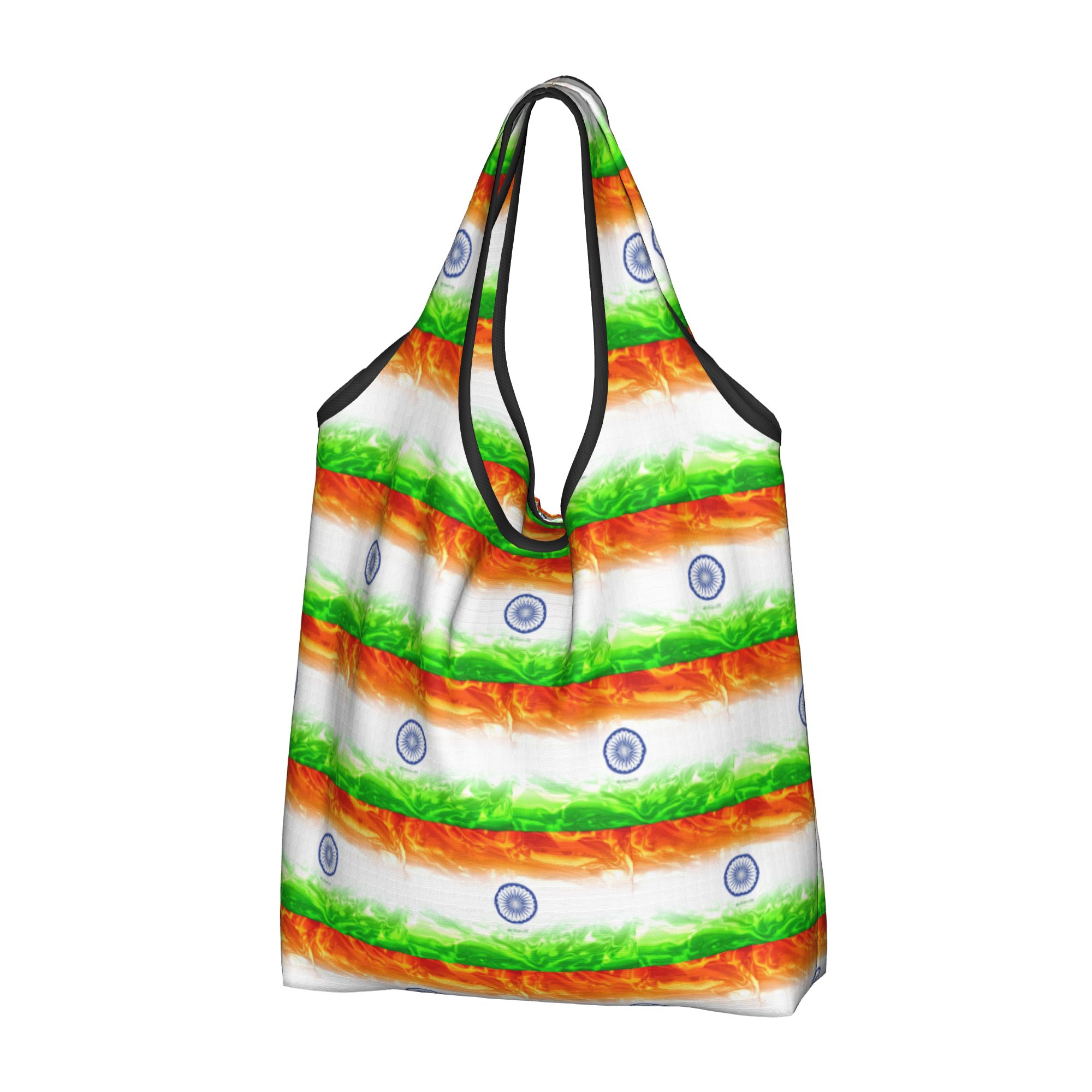 Women Bags India - 인도 국기 식료품 쇼핑 토트 백