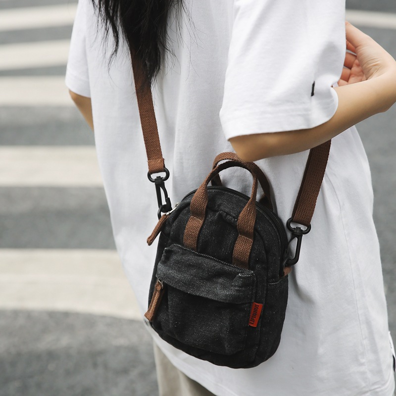 Women'S Kipling Bags - 여성용 카우보이 캔버스 백 한국 버전
