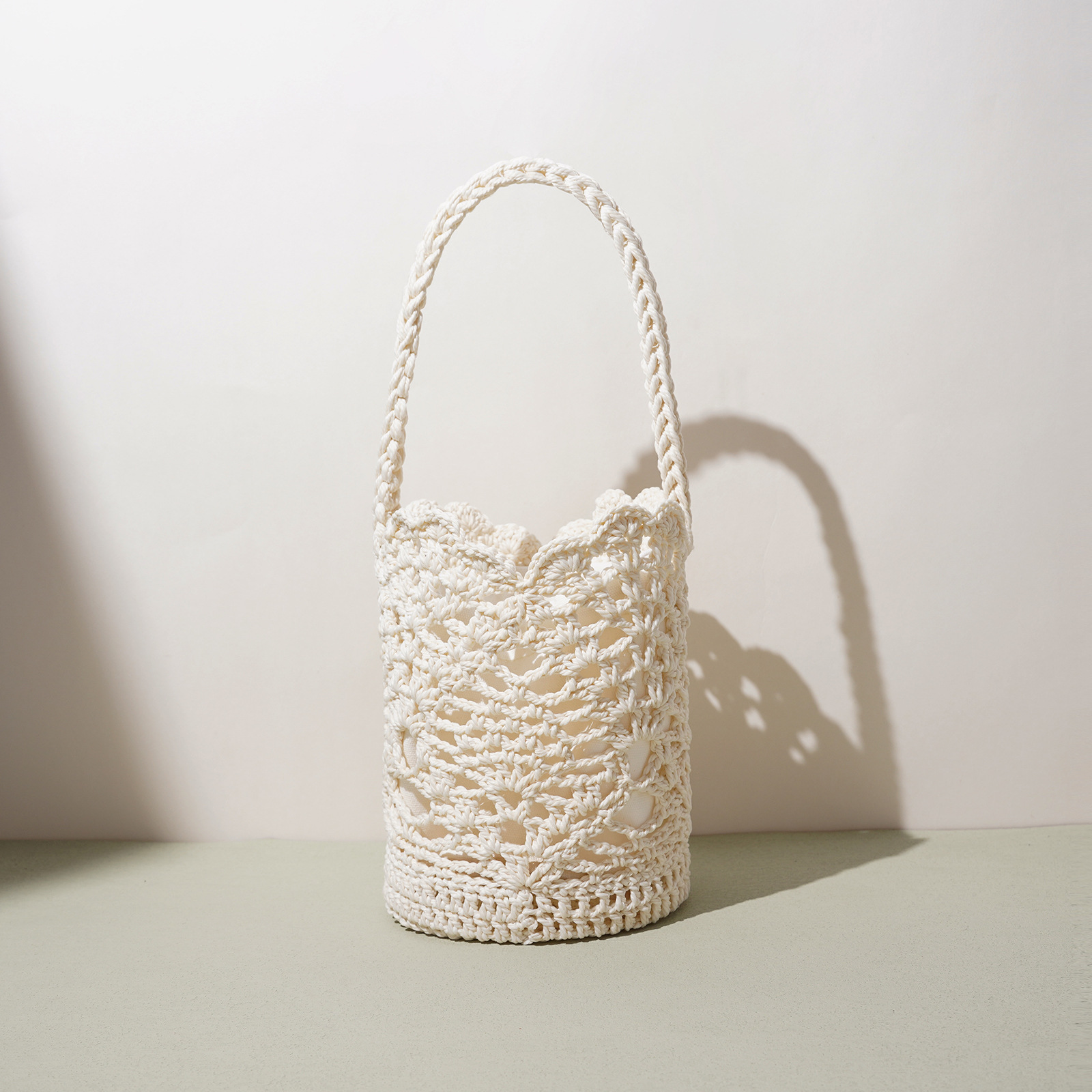 2026년 신상 여성용 크로셰 숄더백 크림색 속이 비치 - Women Bags Jw Pei 리뷰 및 가격