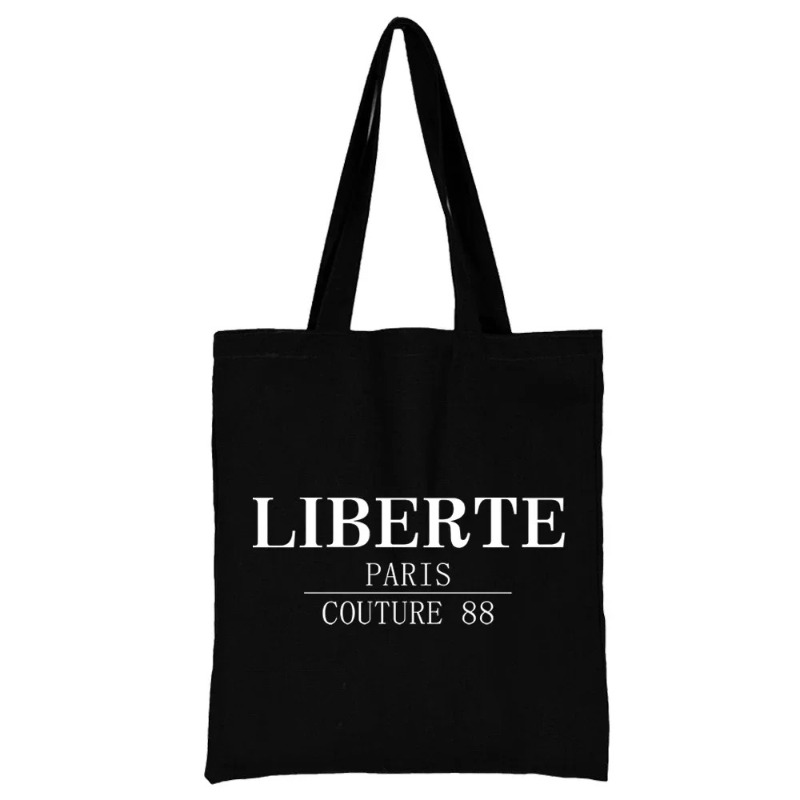 카와이 만화 오렌지 고양이 프린트 블랙 대용량 숄더백  - Women'S Bags Holiday 리뷰 및 가격