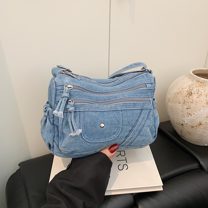 스트릿 스타일 레트로 블루 데님 백 2026 여름 멀티 - Women'S Kipling Bags 리뷰 및 가격