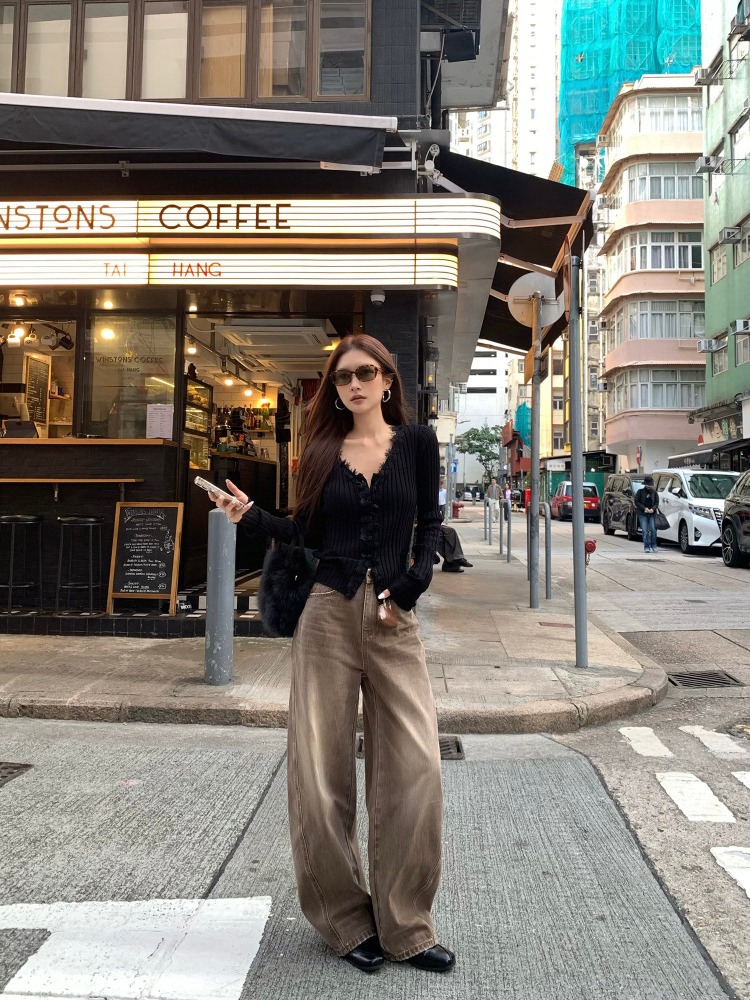 【FANGTING】 여성 봄 빈티지 캐주얼 청바지 독특 - Women Bags Jeans 리뷰 및 가격