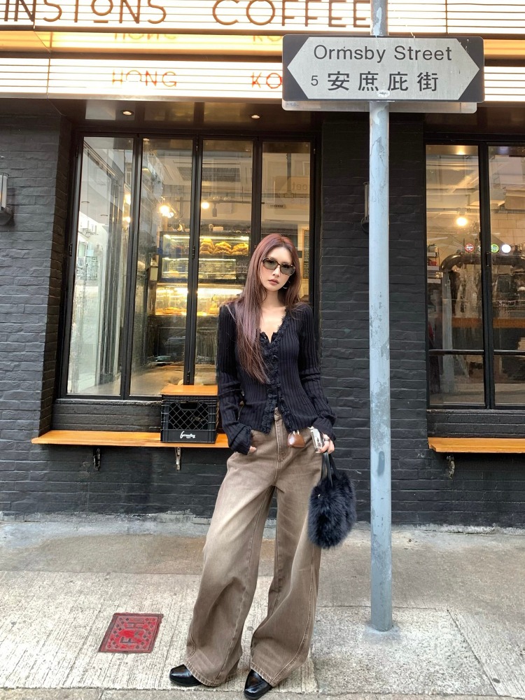 【FANGTING】 여성 봄 빈티지 캐주얼 청바지 독특 - Women Bags Jeans 리뷰 및 가격