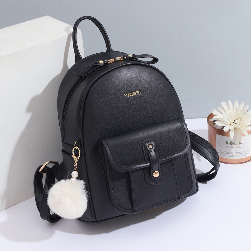 여성용 세련된 단색 질감 배낭, 모두 어울리는 경량 배 - Women Bags H&M 리뷰 및 가격