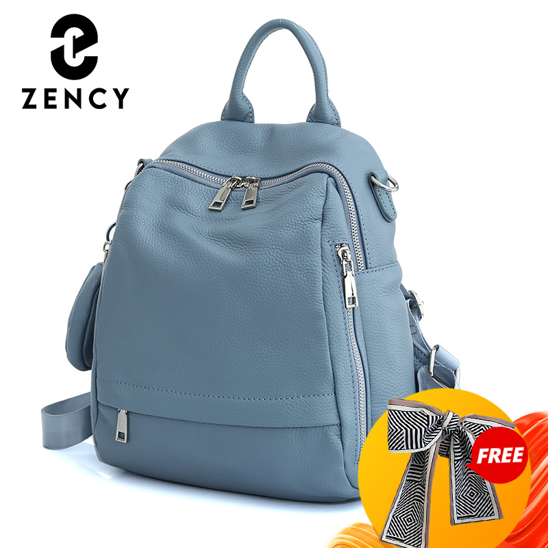 Zency 여성용 정품 가죽 백팩 고품질 학교 가방 여 - Women Bags H&M 리뷰 및 가격