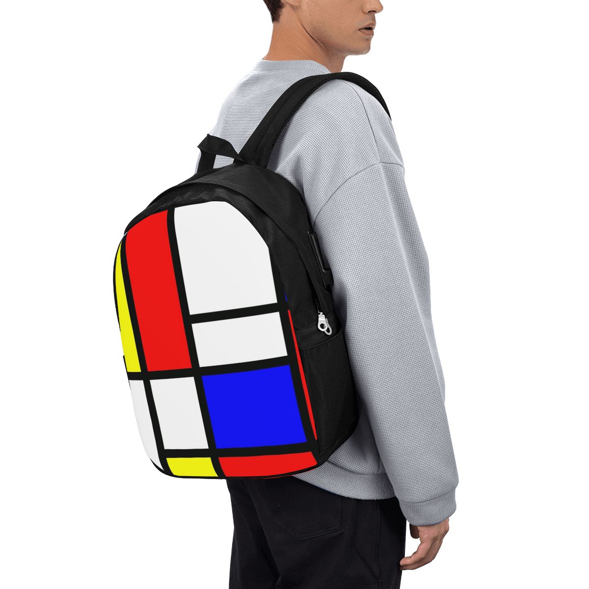 Piet Mondrian Composition 배낭 여 - Women Bags College 리뷰 및 가격