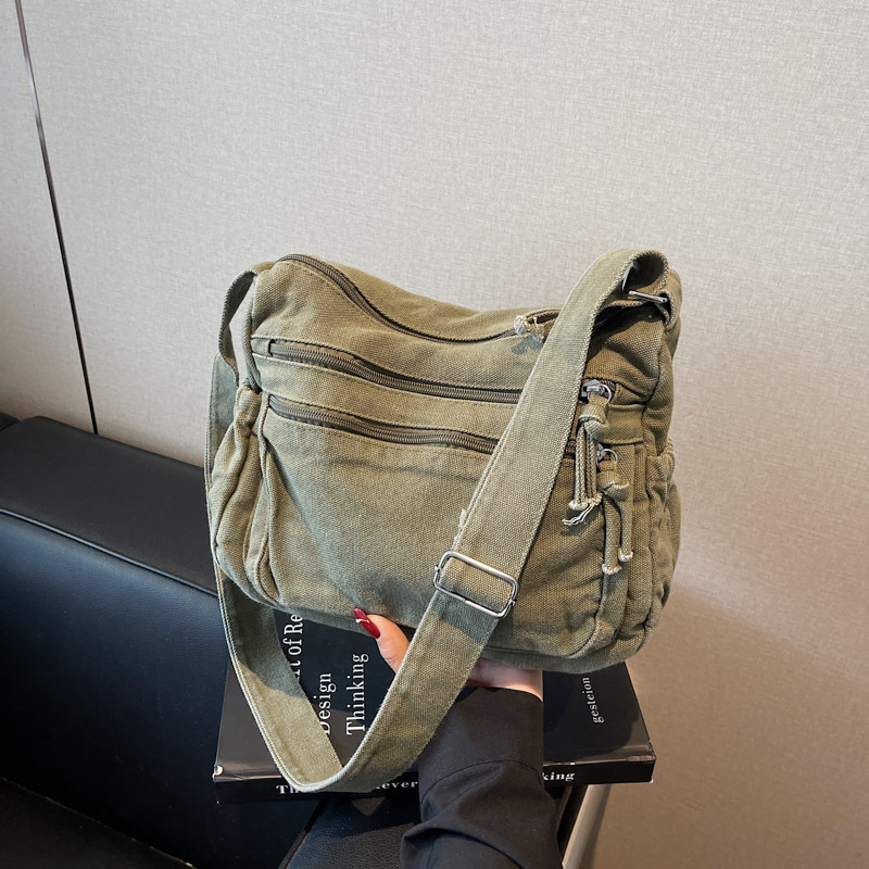 새로운 유행 심플 캔버스 가방 한국판 다층 레저 다용도 - Women'S Kipling Bags 리뷰 및 가격