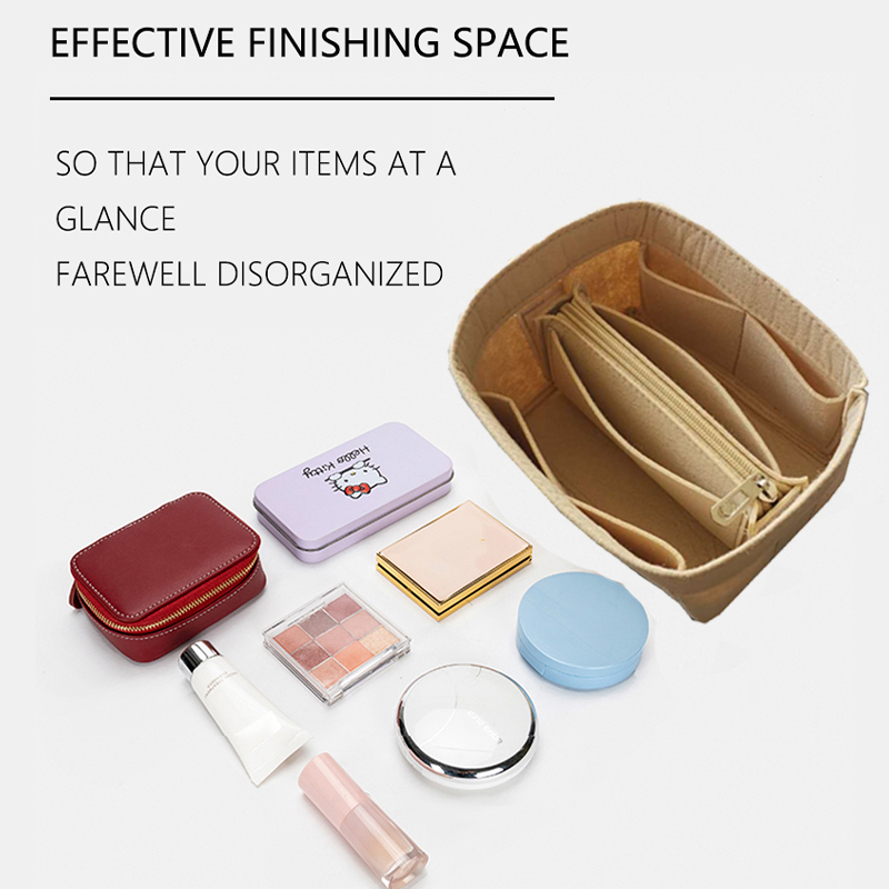 H Picotin18 22 펠트 천 삽입 가방 주최자  - Women Bags Ysl 리뷰 및 가격