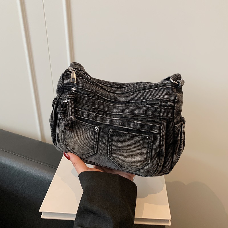 한국 패션 워싱 데님 배색 스몰 스퀘어 백 2026 신 - Women'S Kipling Bags 리뷰 및 가격