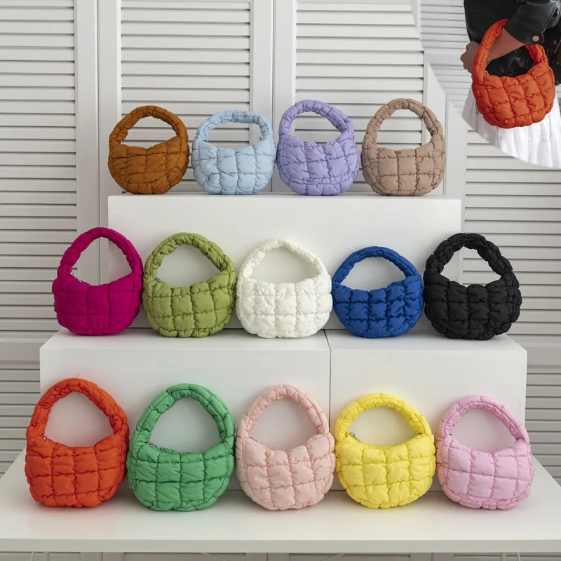 여성 핸드백을위한 패션 누비 이불 어깨 가방 미니 구름 - Women Bags Ysl 리뷰 및 가격