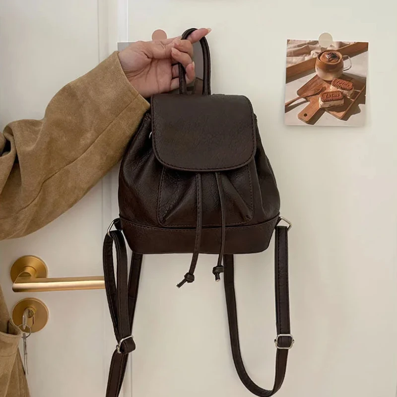 대학 여자를위한 작은 패션 배낭 학교 가방 Pu 가죽  - Women Bags H&M 리뷰 및 가격