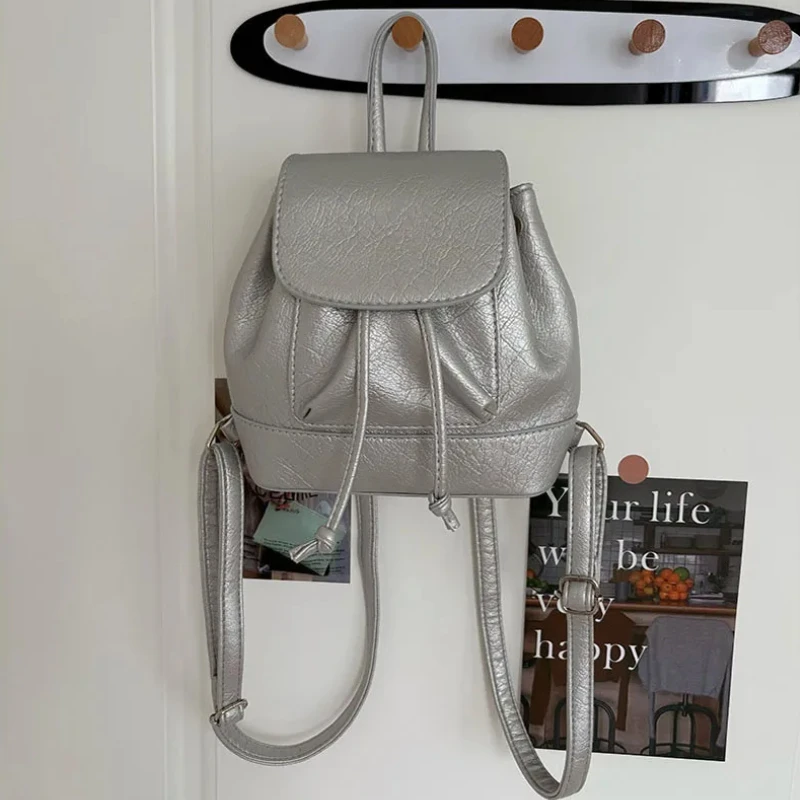 대학 여자를위한 작은 패션 배낭 학교 가방 Pu 가죽  - Women Bags H&M 리뷰 및 가격