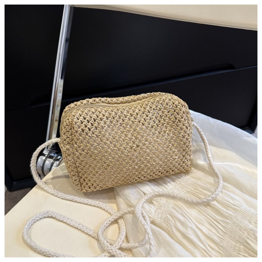 여성용 우븐 크로스 바디 백, 여성용 빨대 핸드백, 홀 - Women'S Bags Holiday 리뷰 및 가격