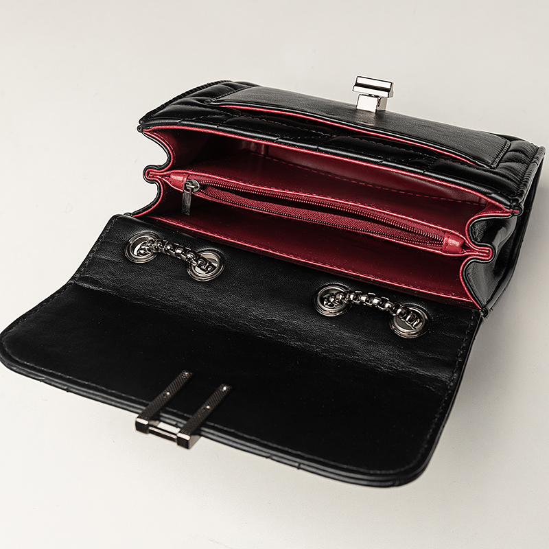 클래식 퀼팅 디테일 스퀘어 백, 솔리드 컬러 플랩 숄더 - Women Bags Ysl 리뷰 및 가격