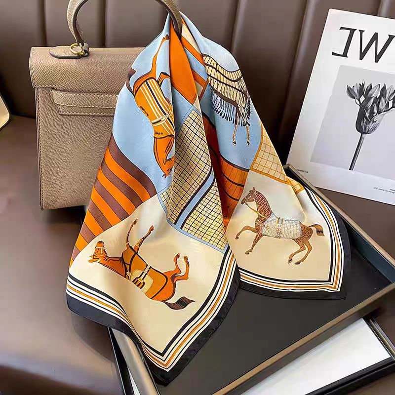 럭셔리 100% 멀버리 실크 스퀘어 스카프 70cm 레 - Women'S Bags Holiday 리뷰 및 가격