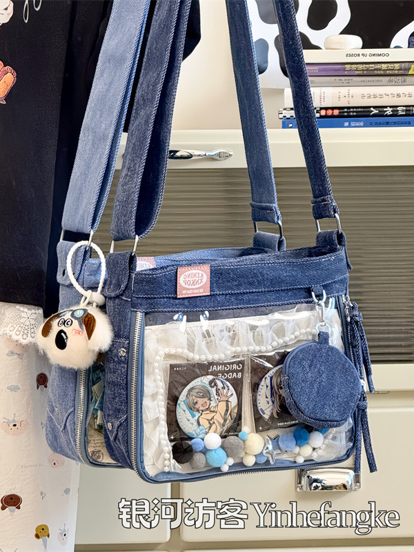 JIAERDI 하라주쿠 데님 Ita 가방 여성 스위트  - Women Bags Jeans 리뷰 및 가격