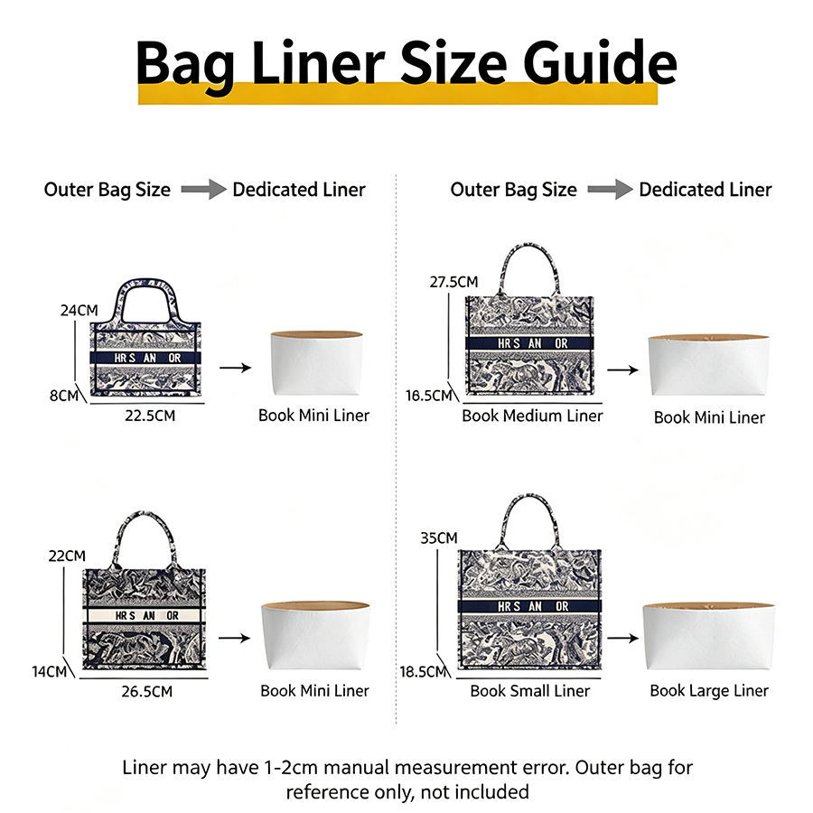D북 토트백용 가방 정리 인서트, 패션 선물 가방 보관 - Women'S Bag 리뷰 및 가격