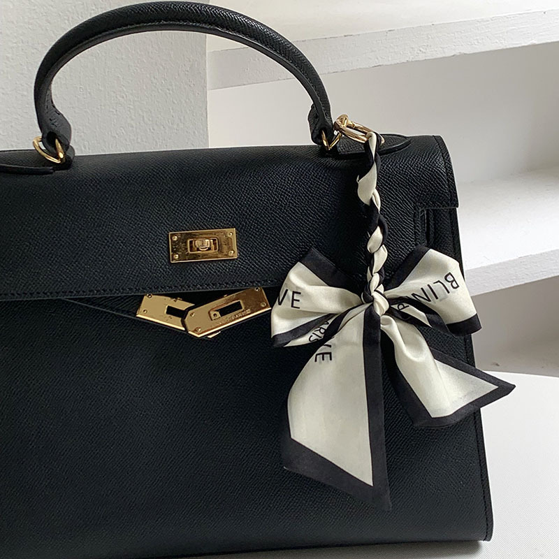 여성을 위한 새로운 컬러 손뜨개 실크 스카프 리본 펜던 - Women Bags Ysl 리뷰 및 가격