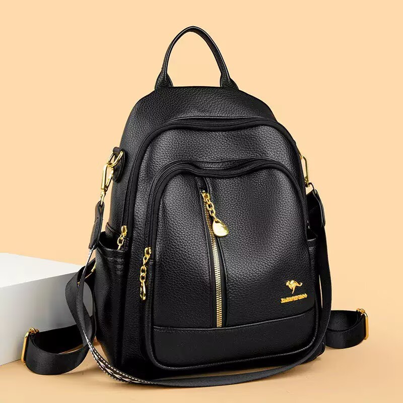 새로운 클래식 패션 고품질 부드러운 가죽 여행 배낭 여 - Women Bags H&M 리뷰 및 가격