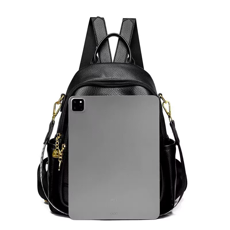 새로운 클래식 패션 고품질 부드러운 가죽 여행 배낭 여 - Women Bags H&M 리뷰 및 가격