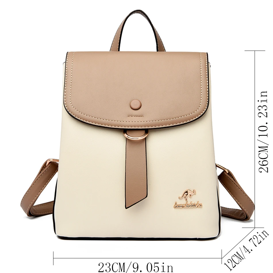 여성용 다기능 대용량 배낭, 패션 인쇄, 대비 색상 질 - Women Bags H&M 리뷰 및 가격