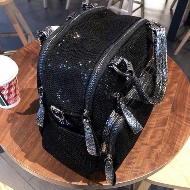배낭 여성용 핸드헬드 스팽글 가방, 한국 에디션, 패션 - Women Bags H&M 리뷰 및 가격