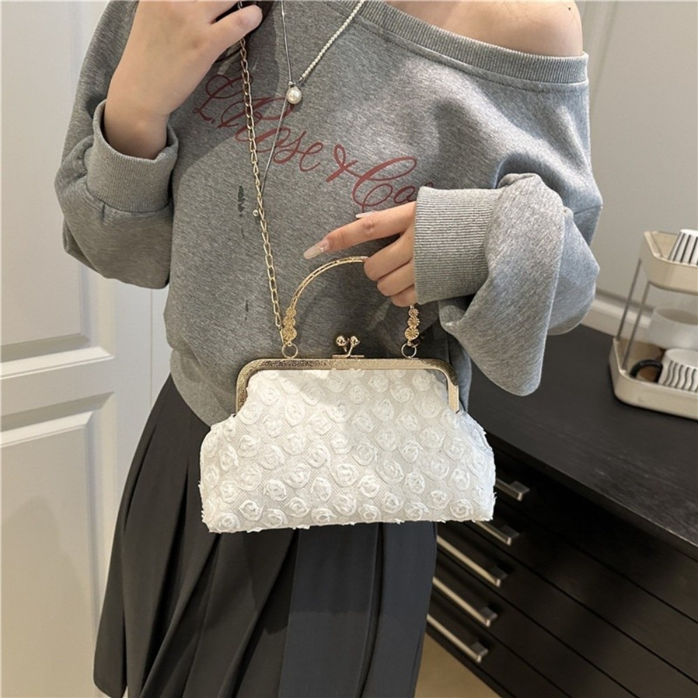 럭셔리 클립 숄더백 3D 플라워 쉘 모양 크로스바디 백 - Women'S Bags Holiday 리뷰 및 가격