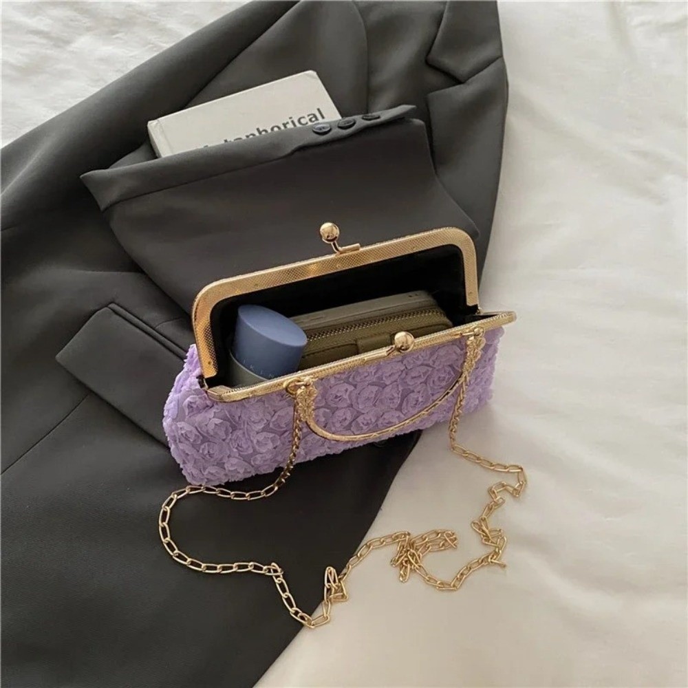 럭셔리 클립 숄더백 3D 플라워 쉘 모양 크로스바디 백 - Women'S Bags Holiday 리뷰 및 가격