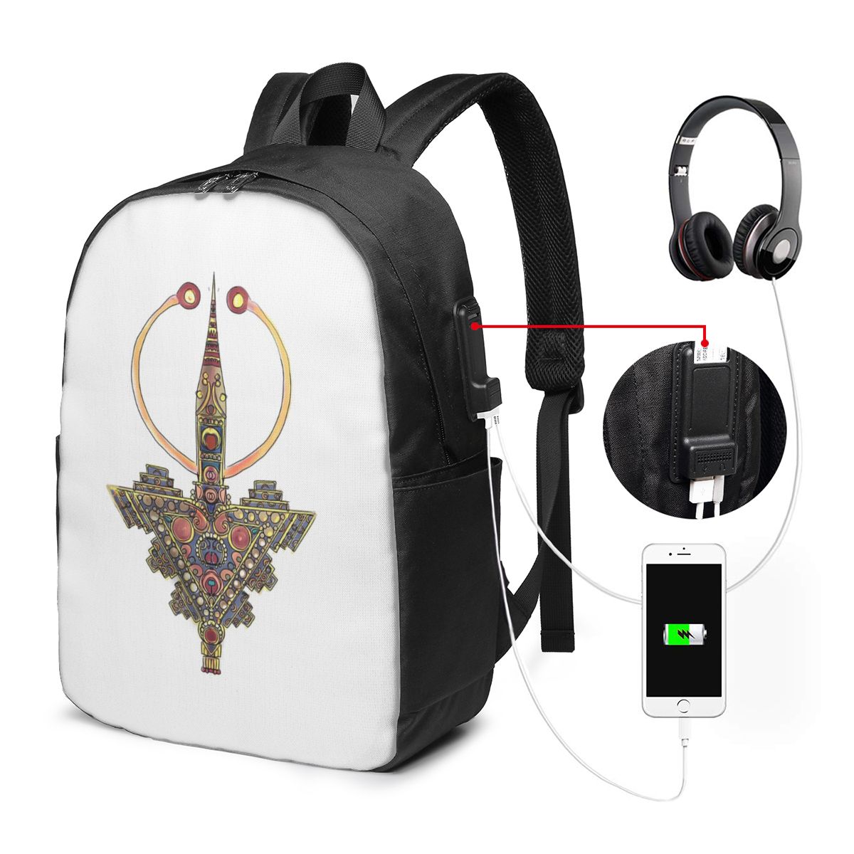 Kabyle Jewelry Amazigh Morocco - Women Bags College 리뷰 및 가격