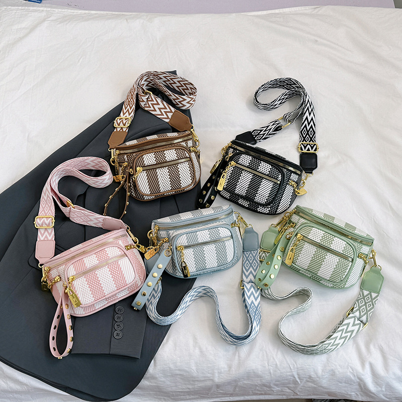 여성 패션 트렌드 PU 텍스처 플래드 체스트 백 202 - Women'S Kipling Bags 리뷰 및 가격