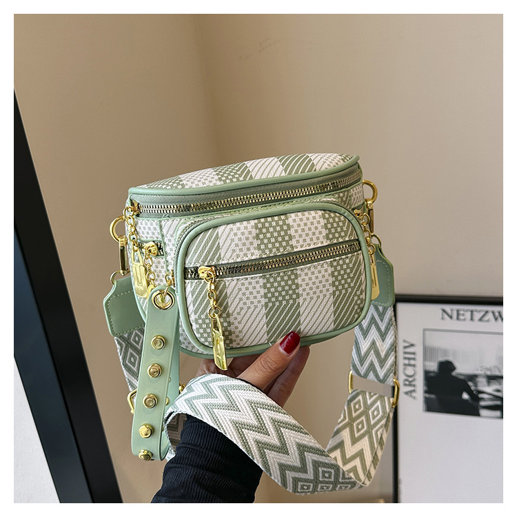 여성 패션 트렌드 PU 텍스처 플래드 체스트 백 202 - Women'S Kipling Bags 리뷰 및 가격
