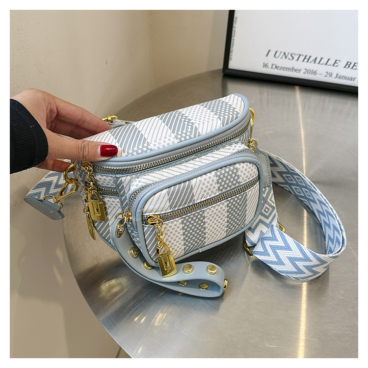 여성 패션 트렌드 PU 텍스처 플래드 체스트 백 202 - Women'S Kipling Bags 리뷰 및 가격