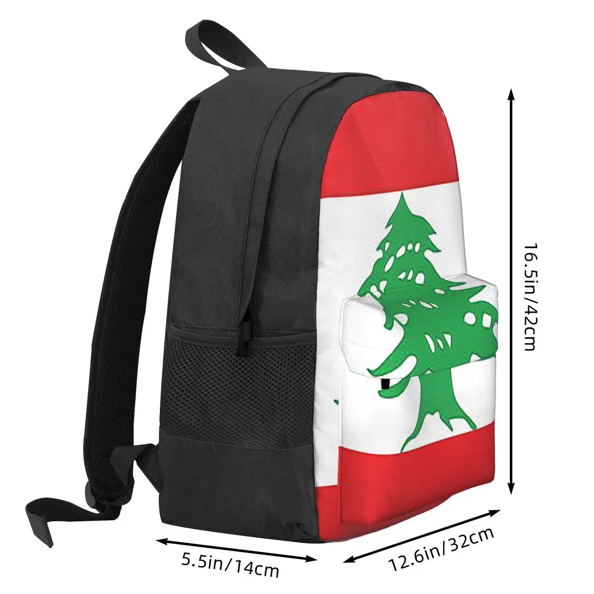 레바논 국기 학생 배낭 학교 가방 하이킹 여행 데이 팟 - Women Bags Lebanon 리뷰 및 가격