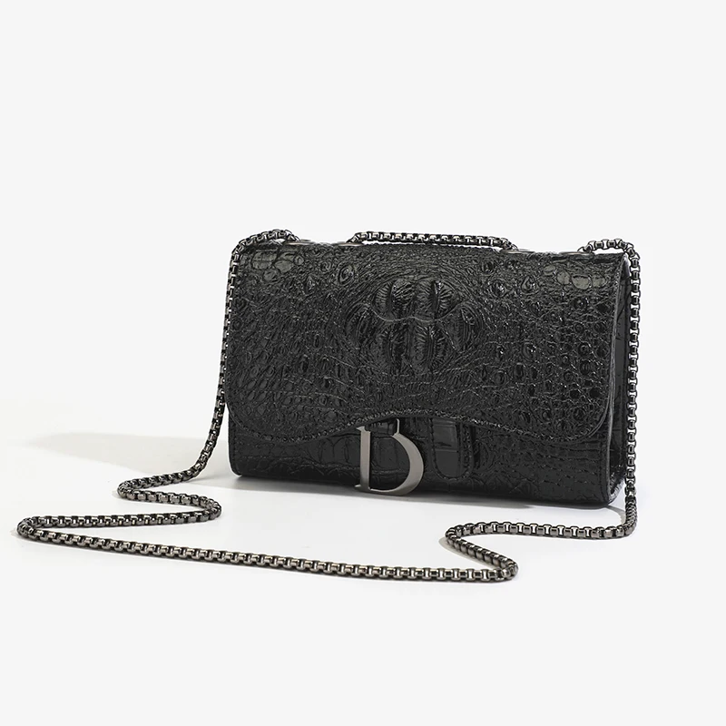 패션 여성용 크록 패턴 스팽글 체인 크로스바디 백 D- - Women Bags Ysl 리뷰 및 가격