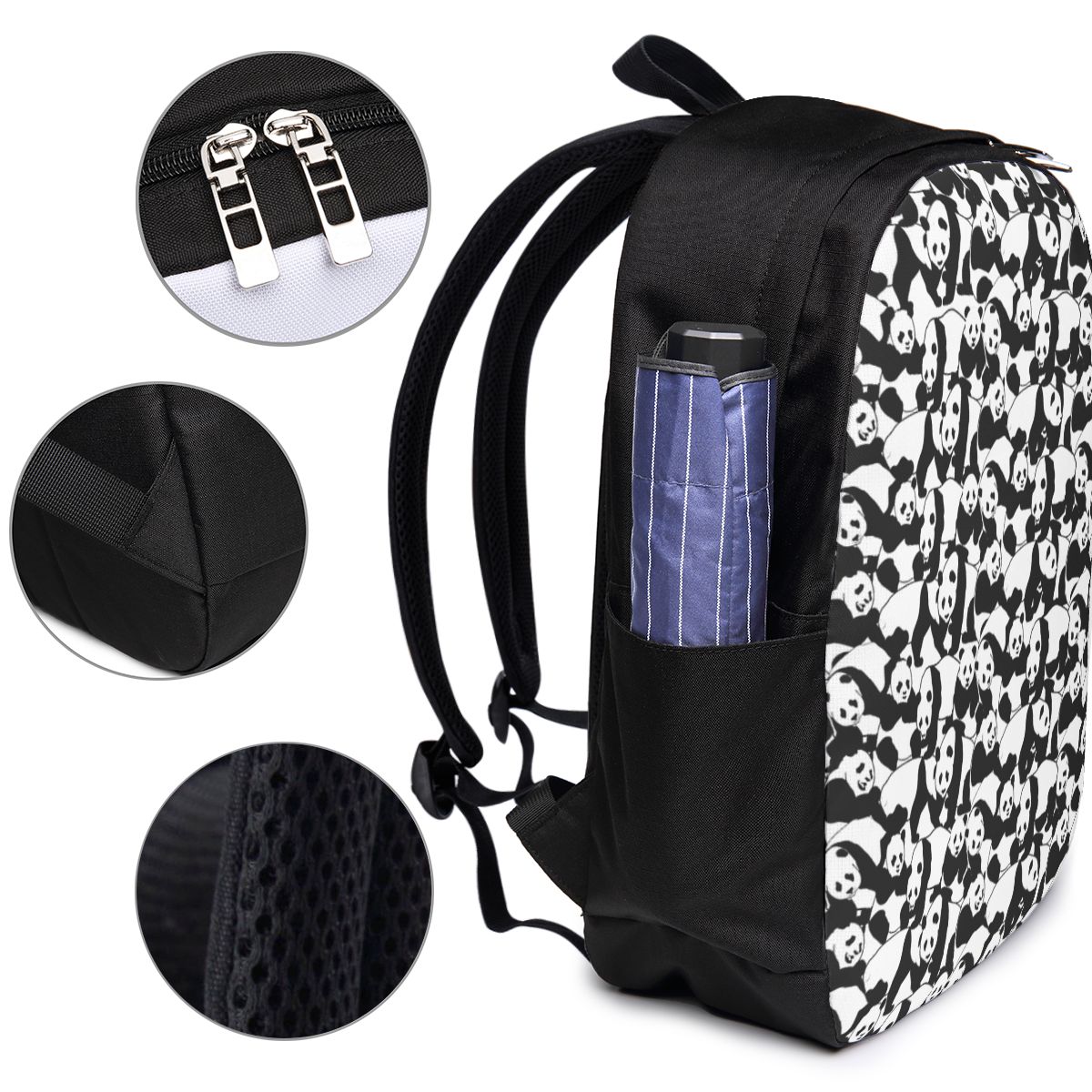 팬더 패턴 배낭 여행 노트북 가방 컴퓨터 대학생 학교  - Women'S Bag 리뷰 및 가격