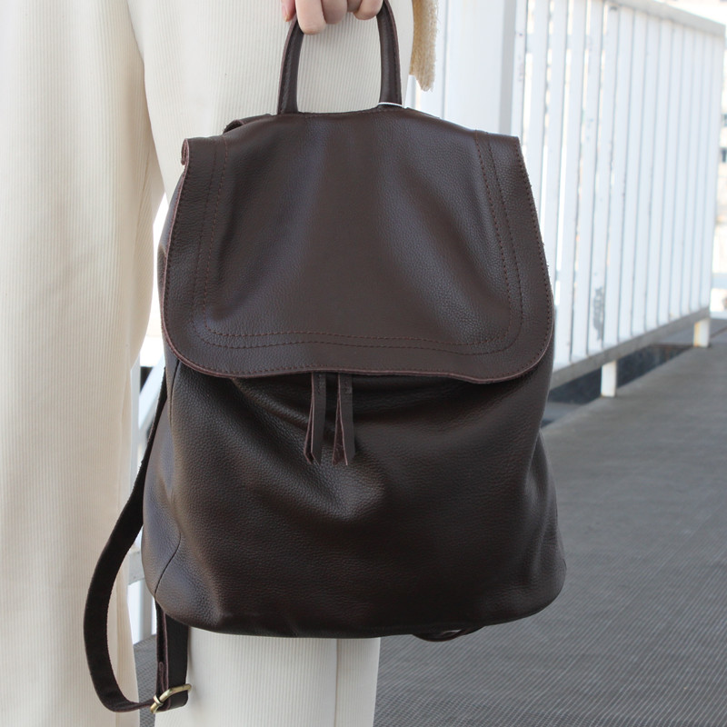정품 가죽 디자이너 배낭 여성용, 간단한 버킷 스타일  - Women Bags H&M 리뷰 및 가격